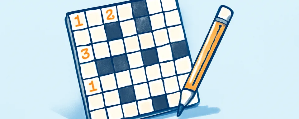 Illustration for Crosswords