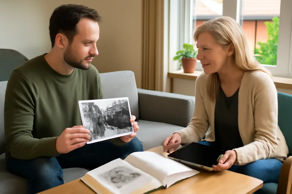 Norwegian story scene about andre verdenskrig i Norge