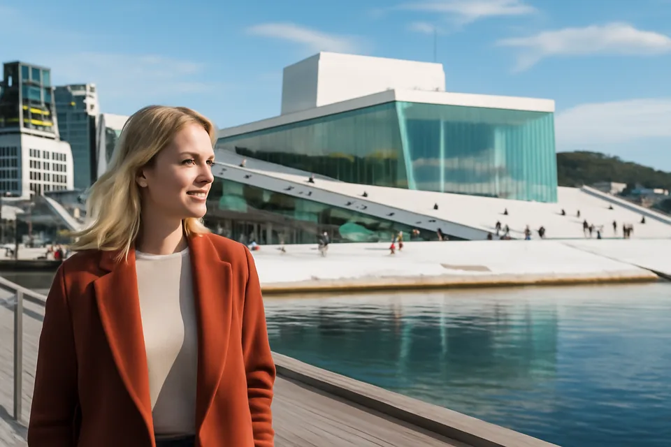 Norwegian story scene about arkitektur og design
