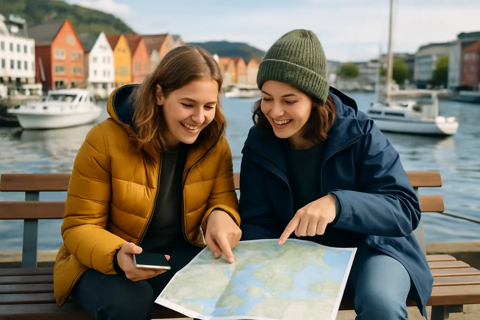 Norwegian conversation scenario: Weekend plans